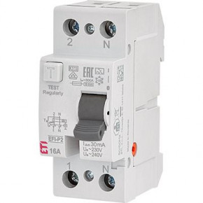   ETI (UZO) 2p EFI6-P2 16/0.03  AC (6kA) (2061250)