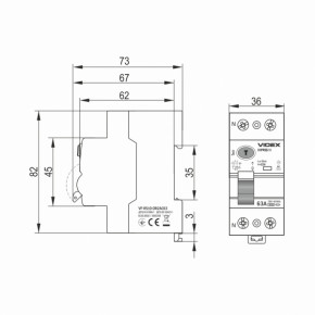   VIDEX RESIST  2 30 10 63 (VF-RS10-DR2AC63) 5