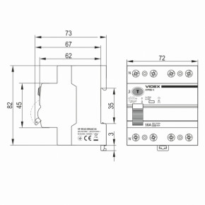   VIDEX RESIST  4 30 10 16 (VF-RS10-DR4AC16) 5