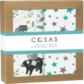    Cosas ANIMALS WOOD STARFALLS MINT GREY __ (4822052074596)