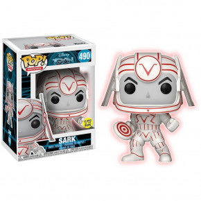  Funko Pop        Tron Sark Glows 10  Movies T S 490 (CZ00Movies T S 490) 3