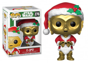  Funko Pop          Star Wars Santa C-3PO 10  SW RD 276 (CZ00SW P 276)