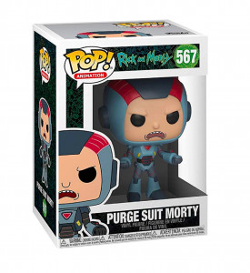   Funko POP! Vinyl: Rick & Morty S6: Purge Suit Morty Suit 40247 (FUN2297) 3