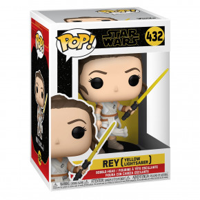   Funko POP! Bobble Star Wars Ep 9 Rey w/ Yellow Saber 51482 (FUN25491057) 3