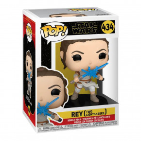   Funko POP! Bobble Star Wars Ep 9 Rey w/2 Light Sabers 51484 (FUN25491059) 3