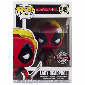   Funko POP! Bobble: Marvel: Marvel 80th: Lady Deadpool (Exc) 44333 (FUN2549150) 6