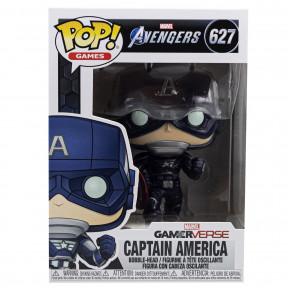   Funko POP! Bobble: Marvel: Avengers Game: Captain America 47757 (FUN2549476) 3