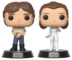   Funko POP! Bobble: Star Wars: 2PK Han & Leia 46770 (FUN2549482)