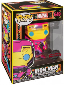   Funko POP! Marvel: Black Light: Iron Man (FUN2549581) 3