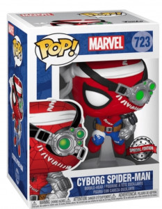   Funko POP! Bobble: Marvel: Marvel: Cyborg Spider-Man (Exc) 52242 (FUN2549824) 3