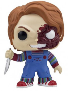   Funko POP! Vinyl: Horror S7: Chucky Half (BD) (Exc)  43032 (FUN254992)