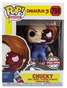   Funko POP! Vinyl: Horror S7: Chucky Half (BD) (Exc)  43032 (FUN254992) 3