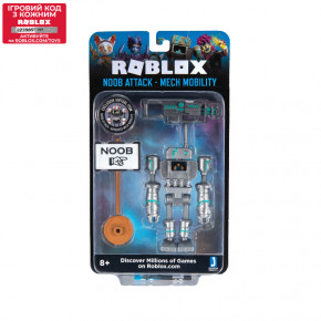    Jazwares Roblox Imagination Figure Pack Noob Attack - Mech Mobility W7 6