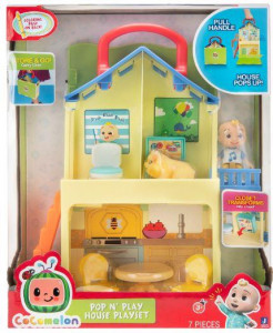   CoComelon Medium Playset Pop n' Play House - 2   5  (CMW0109)