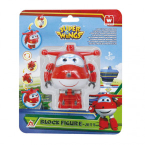  - Super Wings Medium Blocks High Value Figure Jett,  (EU380004) 5