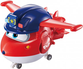  - Super Wings Transforming Police Jett,   (EU730231) 3