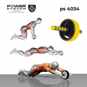   c Power System Multi-core AB Wheel PS-4034 8