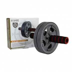   c Power System Dual-Core Ab Wheel PS-4042