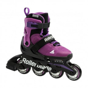   Rollerblade Microblade Black Purple 2022 - 28-32 07221900-9C4-28-32