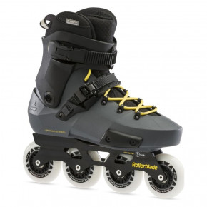  Rollerblade Twister Edge Anthracite Yellow 2021 40 3