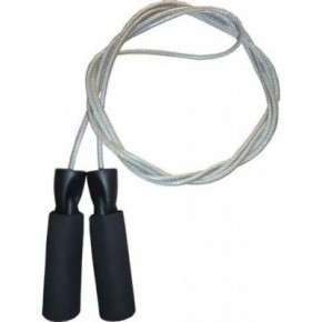  Power System Speed Rope (PS-4004_Black-Steel)