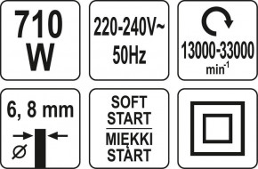       YATO: 710 ,  O= 6, 8 ,   20 ,   45 (YT-82390) 3