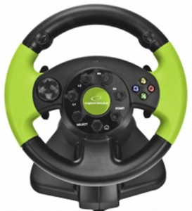  Esperanza Wheel EG104 Black/Green USB 3