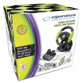  Esperanza Wheel EG104 Black/Green USB 5