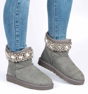   UGG Jimmy Choo Crystals Grey 3351, , 41, 2973310085853