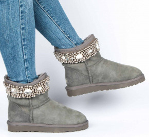   UGG Jimmy Choo Crystals Grey 3351, , 41, 2973310085853 4