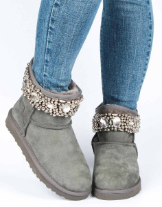   UGG Jimmy Choo Crystals Grey 3351, , 41, 2973310085853 8