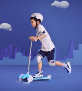   Mitu Rice Rabbit Scooter Blue (HBC01YM) 3