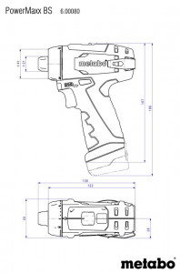   Metabo PowerMaxx BS Basic (600080500) 3