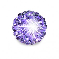  Biojoux Trendy Crystal Ball 10 mm Violet