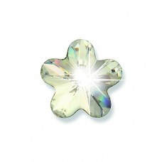  Biojoux Trendy Crystal Flower 8 mm White