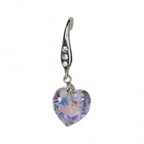   Biojoux Violet Heart Pendant (BJT721)