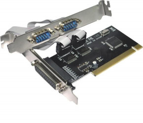 PCI  Hitachi 4xCOM (RS232) WCH CH355L RTL