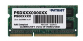    Patriot DDR3 1600 4GB (PSD34G16002S)