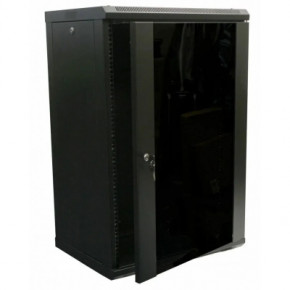   Hypernet 18U 19 600x450 (WMNC-18U-FLAT-AC-BLACK)