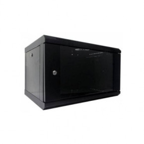   Hypernet 6U 19 600x450 (WMNC-6U-FLAT-AC-BLACK)