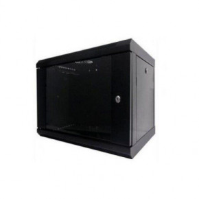   Hypernet 9U 19 600x450 (WMNC-9U-FLAT-AC-BLACK)