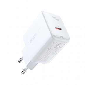    ACEFAST A1 PD20W single USB-C charger White (AFA1W)