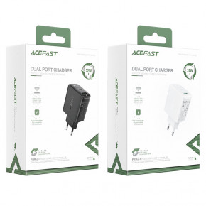    ACEFAST A5 PD32W(USB-C+USB-A) dual port charger Black (AFA5B) 6