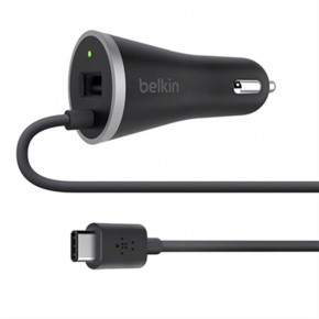    Belkin Boost Up 1USB Black (F7U006BT04-BLK) + cable Type-C