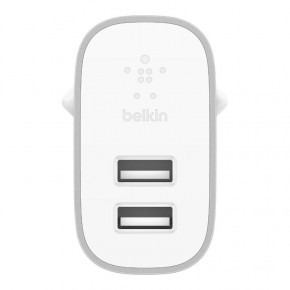   Belkin Boost Up 2USB 4.8A Silver (F7U049VFSLV)