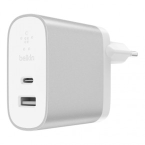   Belkin Boost Up 2USB 3A Silver (F7U061VF-SLV) 3