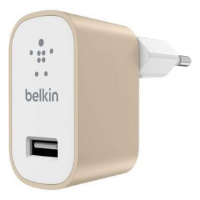   Belkin Mixit Premium 1USB 2.4A Gold (F8M731vfGLD)