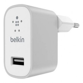   Belkin Mixit Premium 1USB 2.4A Silver (F8M731vfSLV)