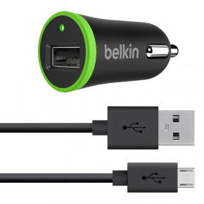    Belkin 1USB 2.4A Black (F8M887BT04-BLK) + cable MicroUSB