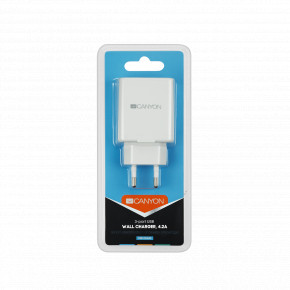    Canyon 3USB 4.2A White (CNE-CHA05W) 4